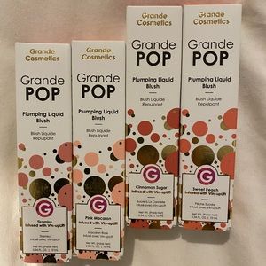 GrandePOP plumping liquid blush BUNDLE